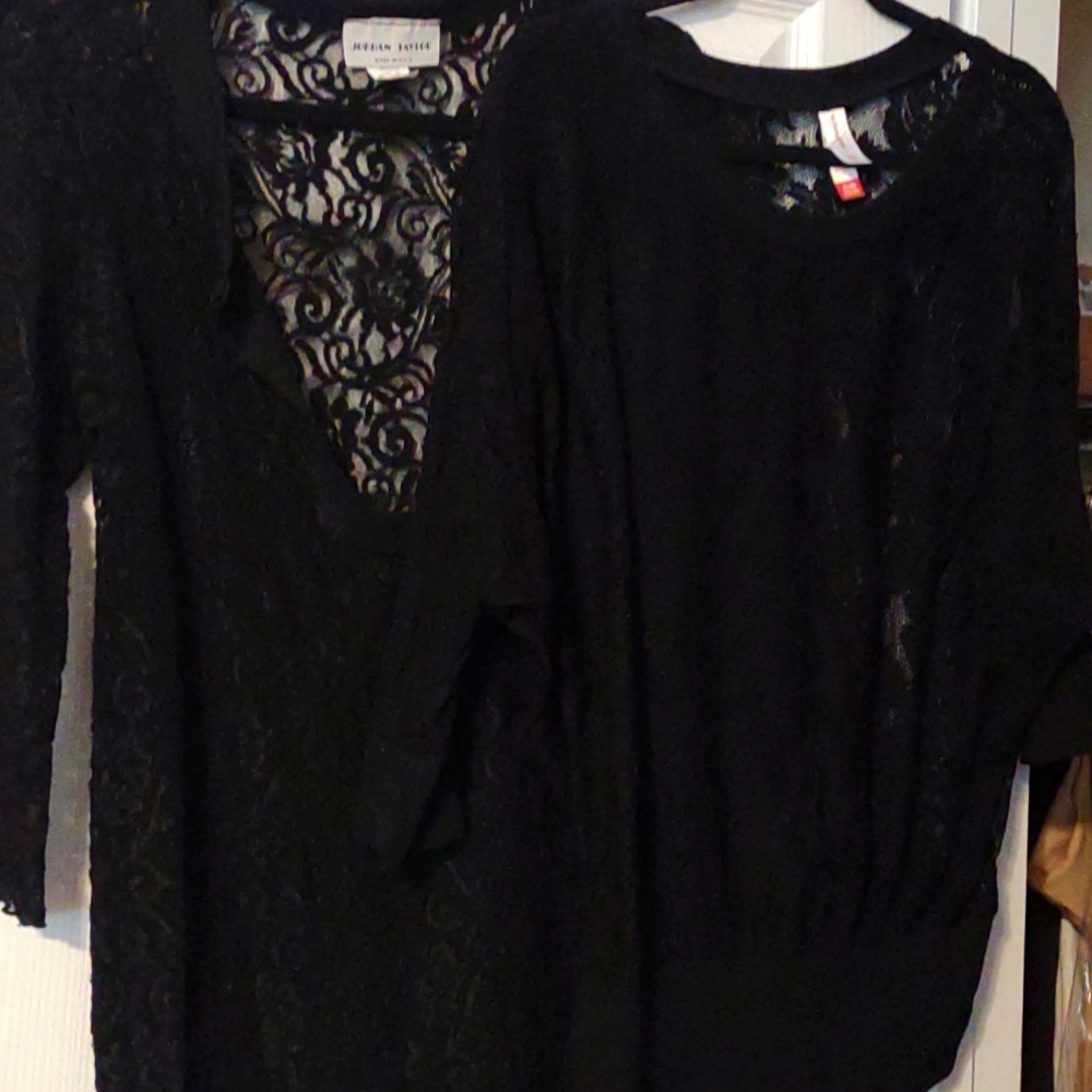 Unisex~Lace Cover for Working Out or to Cover Bralet When Walking